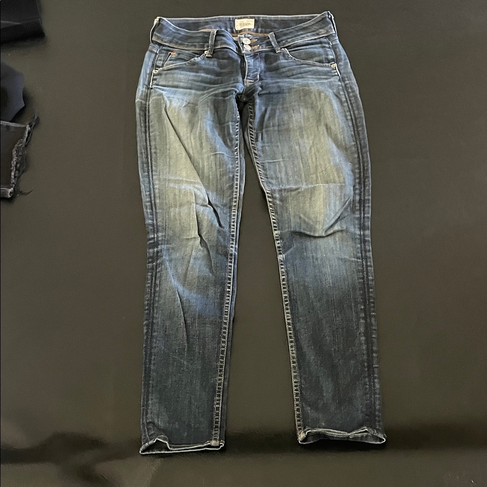 Hudson Jeans Dark Blue Skinny Denim